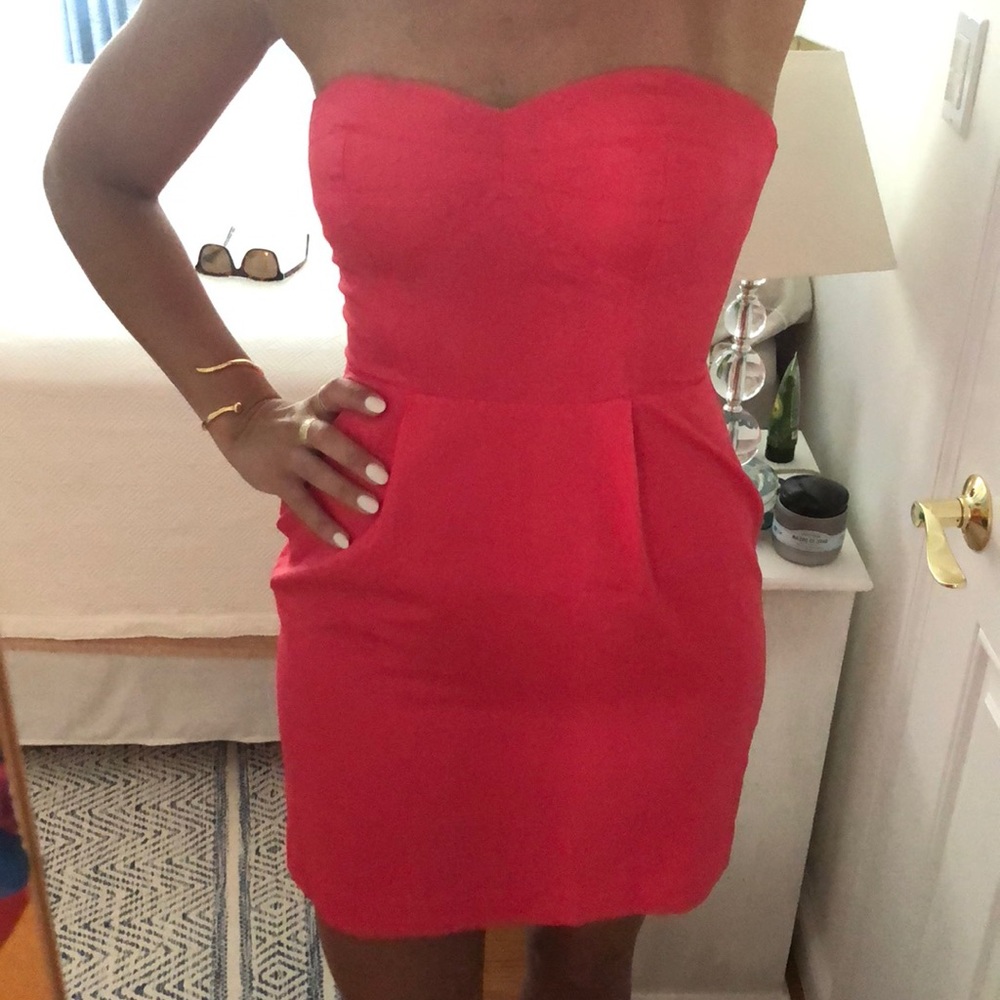 Hot Pink Mini Dress